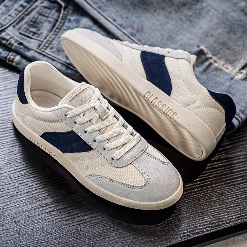 Color Matching Mens Casual Shoes Cool Street Young Sneakers Fashion Male Skateboard Footwear Versatile Vulcanize Shoes Trainers