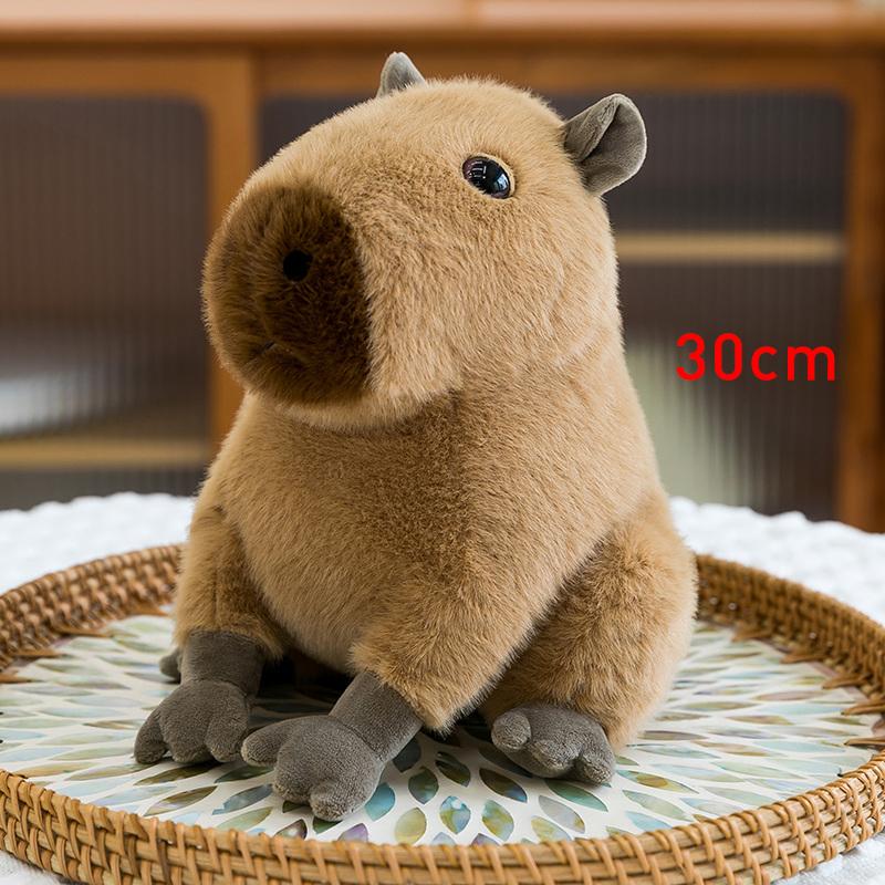 Lovely Capybara Plush Toys Kawaii Capibara Plushie Pillow Stuffed Soft Animal Doll Capybara Toy Pendant Toy Gift