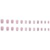White Moonlight Nail Art: Long-Lasting, Cute, Detachable Student-Friendly Nails