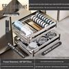 Handun Titanium Grey Kitchen Cabinet Dish Rack Drawer