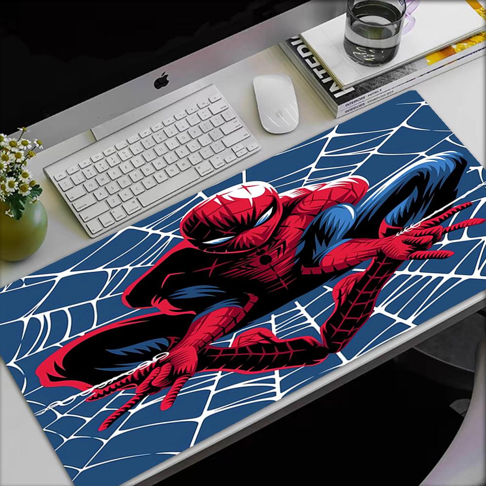 Spider Man Theme Mouse Pad, Non Slip Rubber Base, Multifunctional Office & Home Decor, Perfect for Workspace Personalization.
