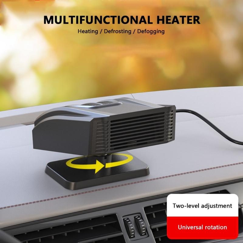 Încălzitor auto universal 24V Încălzire rapidă Ventilator dezaburire Dezghețare Dezaburitor Încălzitor cu carcasă ABS