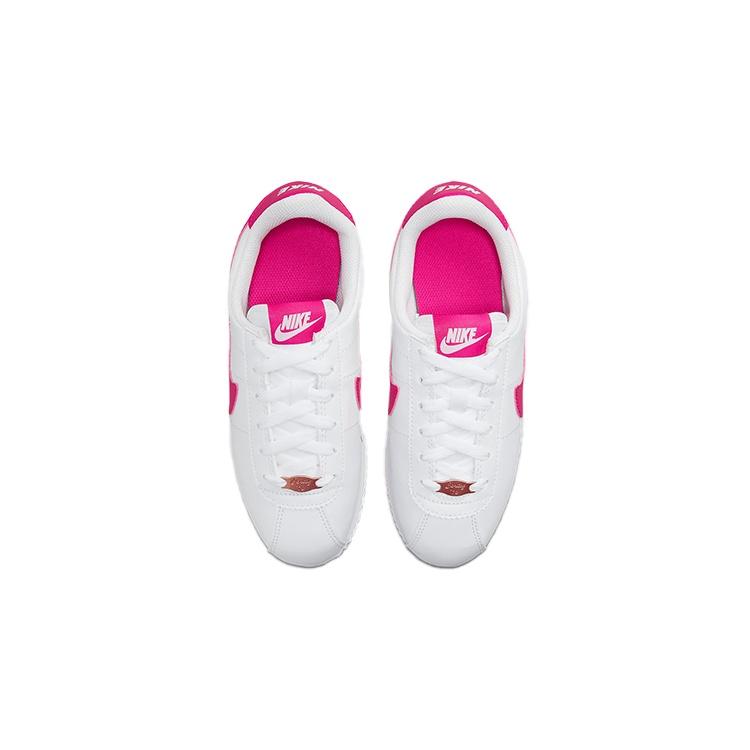 (GS) Nike Cortez Basic SL 'White Pink Prime' Bambini 904764-109