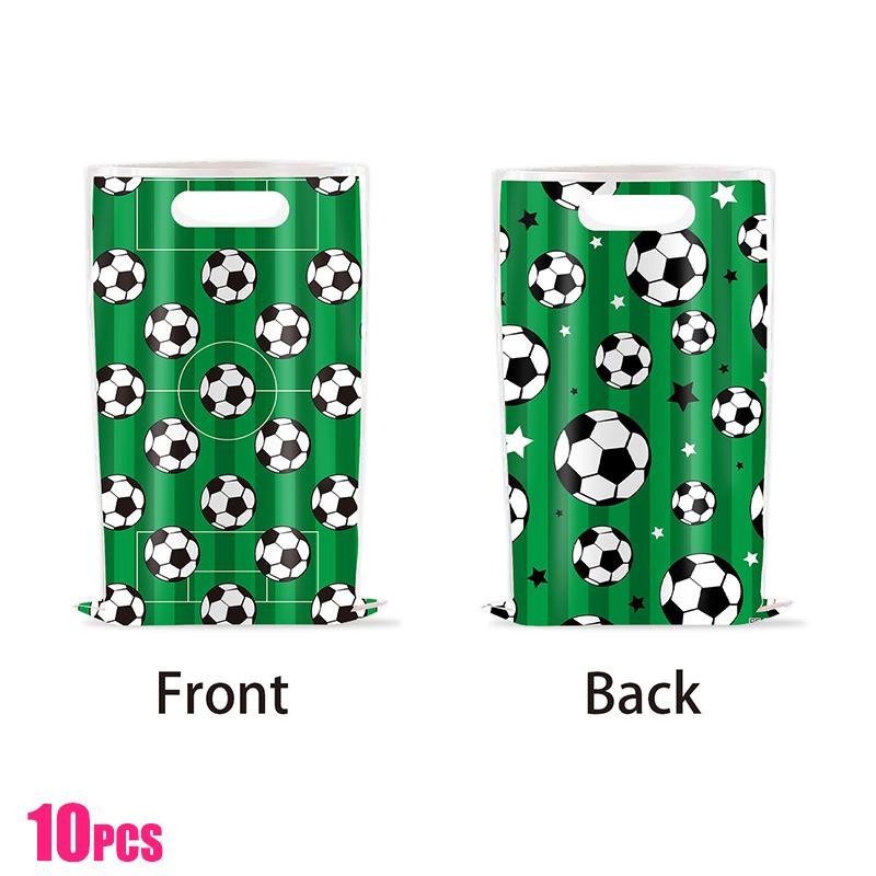 Soccer Party Decorations 2026 Party Supplies Set, Football Soccer Theme Decorations With Stickers, Keychains, Gift Boxes Bag D