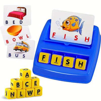 Montessori, Pädagogisches Kinderspielzeug Geschenke, Gedächtnisverbesserung, Eltern-Kind Brettspiele, Buchstaben Zuordnungs-Lernen, MINT-Spielzeug
