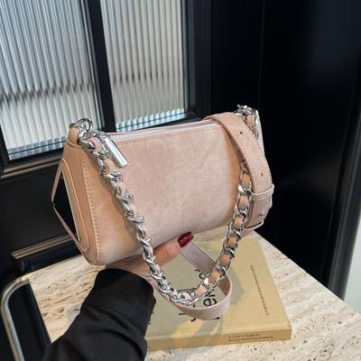 Niche Design Small Bag Women's 2025 Spring New Trendy High-grade Texture Versatile Single Shoulder Crossbody Small Square Bag