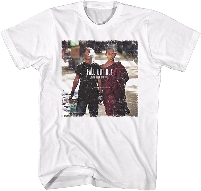 

Fall Out Boy Disband Boy American Vintage High Street Vintage Summer New Short Sleeve TShirt Comfortable and Breathable 4XL