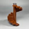 MOC Staircase Bricks 7x4x6 - 5pcs Straight Open Steps 30134 for Modular Building Blocks, DIY Construction Stairs Ladder for City