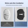 NIO Door Lock Buckle Protector: Thick Silicone Pad for Shock Absorption, Corrosion, and Rust Prevention.