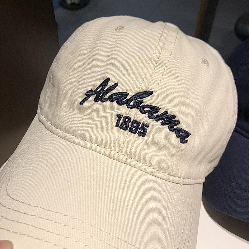 Embroidery Letters Baseball Cap for Men Women Cotton Adjustable Snapback Sun Hat Hip Hop Dad Trucker Street Couple Hats