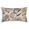 Sunflower Leaves Flowers Pattern Print Decorative Bedroom Living Room Office Cushion Cover Home Decor Rectangular Pillowcase