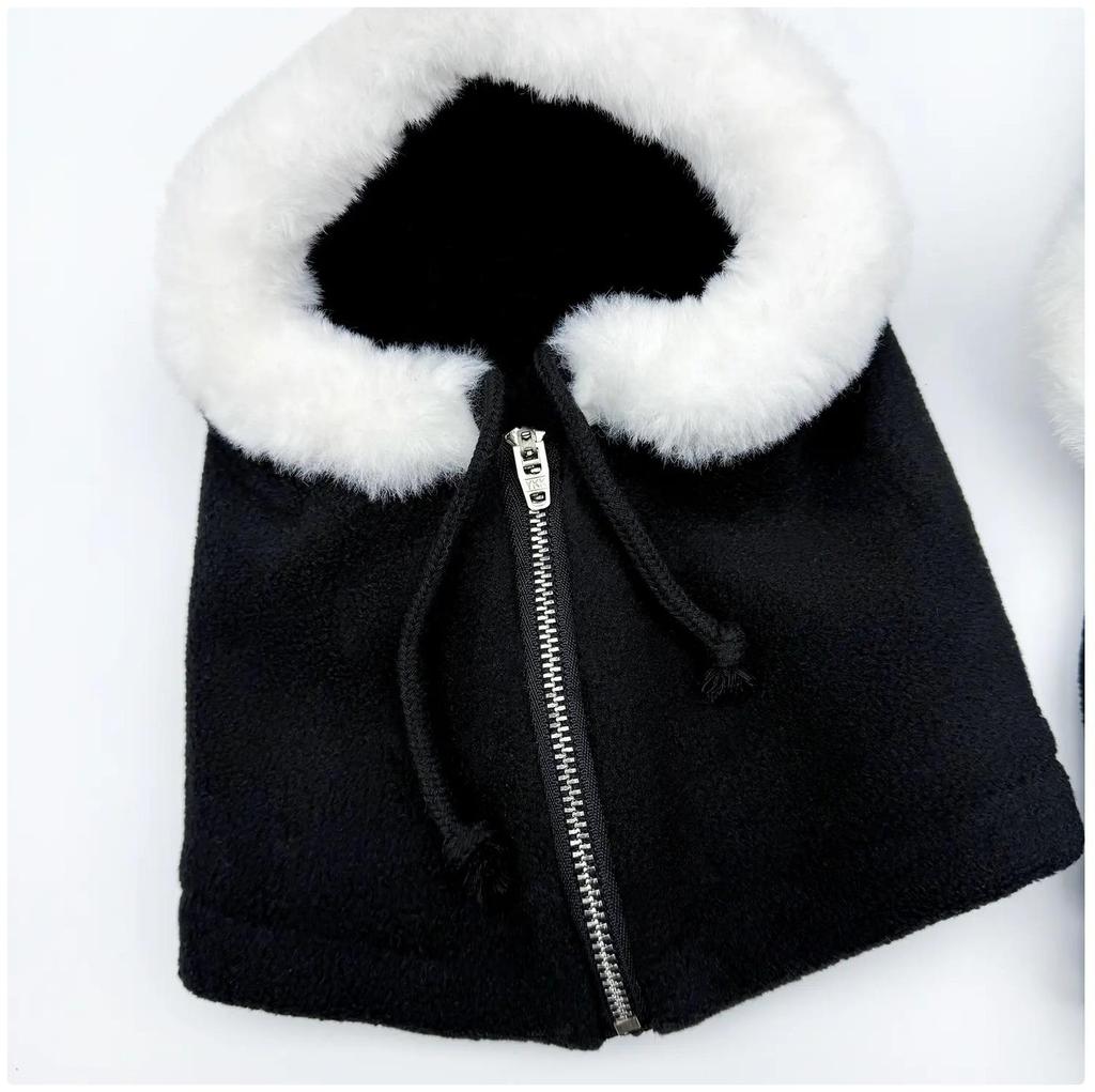 Adjustable Winter Cotton Dog Hat with Ear Protection for Outdoor Travel
