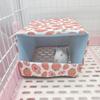 Guinea Pig Warm Bed Small Pet Winter House Bottomless Hideout for Hamster Chinchilla Squirrel Hedgehog Sleeping