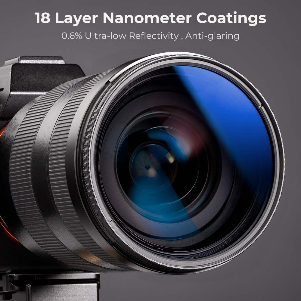 Concept 37mm Circular Polarizing Glass Filter Ultra Slim K&F Multi-coating