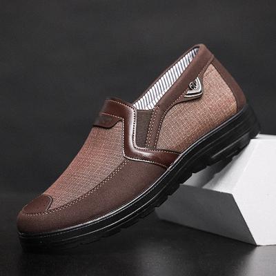 New Spring Canvas Men Loafers Shoes Slip On Casual Shoes Fashion Summer Breathable Soft Flat Driving Shoe  2021 Hjk8