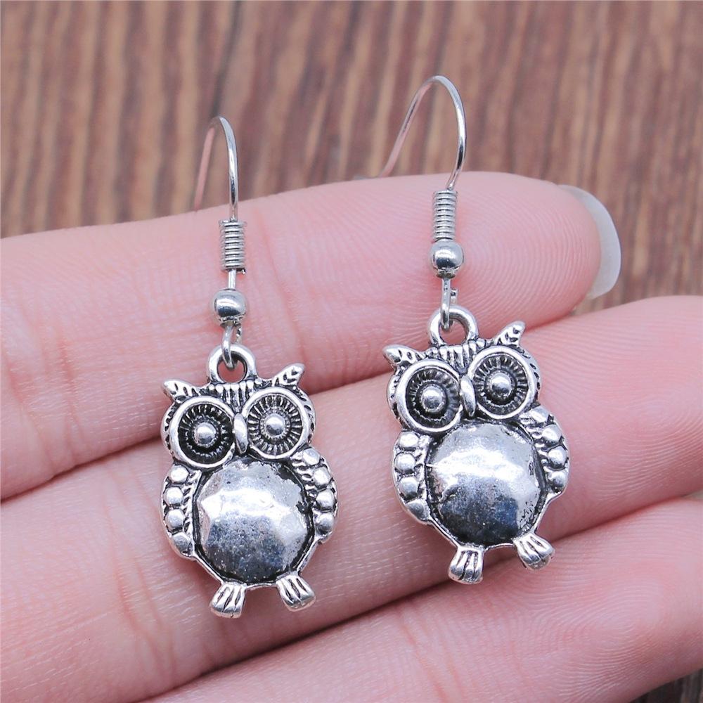 53 Styles Bird Earrings For Women Vintage Owl Dove Peacock Phoenix Swallow Feather Hummingbird Flamingo Parrot Earrings