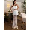 Fashion Wind Fashion Sexy Tube Top Tops Lace Skirt Suit Sexy Vest Lace Skirt Set