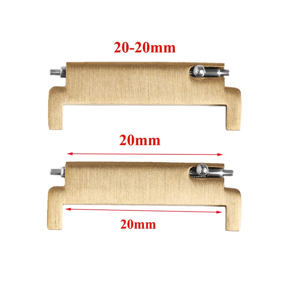 Uhrenarmband-Adapter 2 Stück Schnellverschluss 20 mm auf 18 mm 20 mm auf 22 mm 22 mm auf 20 mm Stifte Verbinder Armband Federstege Zubehör