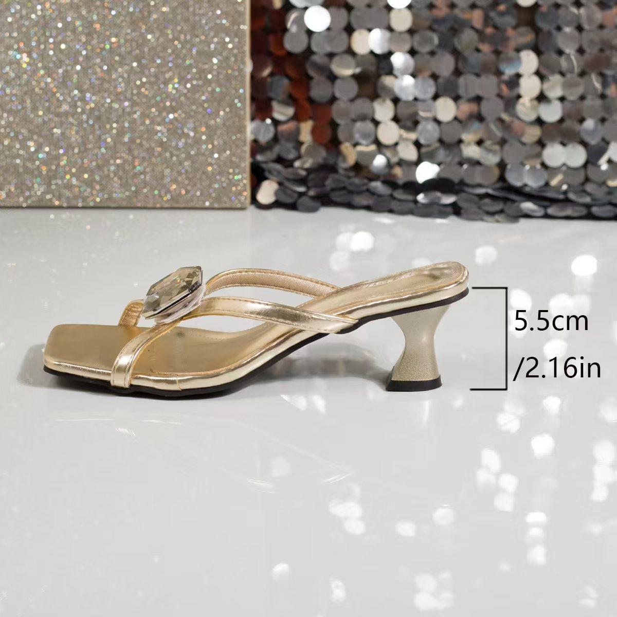 

Fashion Women Sandals 2025 Summer Fashion Design Low Heel Shoes Metal Buckle Casual Outdoor Beach Sandals Women Shoes Zapatos Mujer 35 золотой