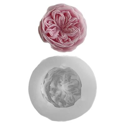 Formă din silicon pentru flori 3D Forme pentru lumânări pentru trandafiri Forme de meșteșuguri realizate manual Forme pentru fabricarea săpunului Forme din silicon pentru realizarea manuală