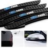 4pcs For Ford Mustang Kuga Mondeo Fiesta Focus Silicone Car Styling Door Rearview Mirror Protector Stickers Anti-Collision Strip