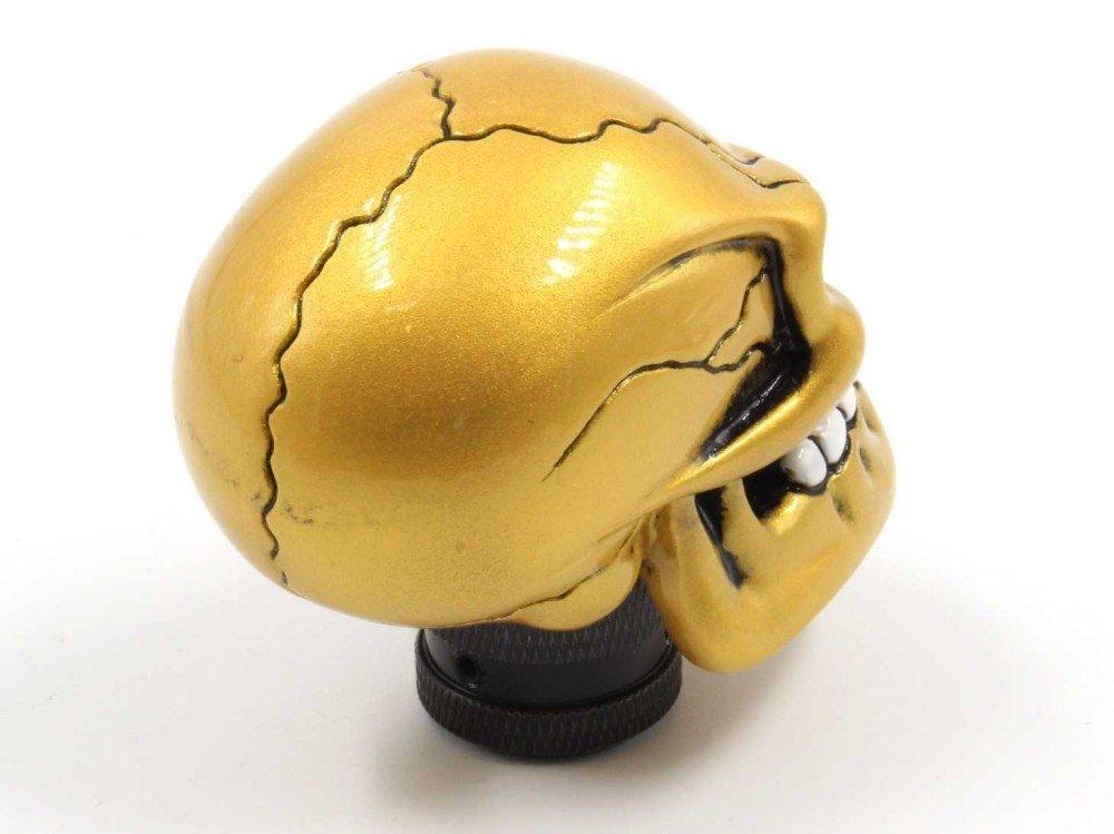 Talking Funky Shift Knob Skull Gold