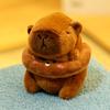 Capybara Keychain Bagpack Pendant Hanging Ornament Capibala Ornament Car Accessories Gift for Kids Guests Baby Shower Gifts