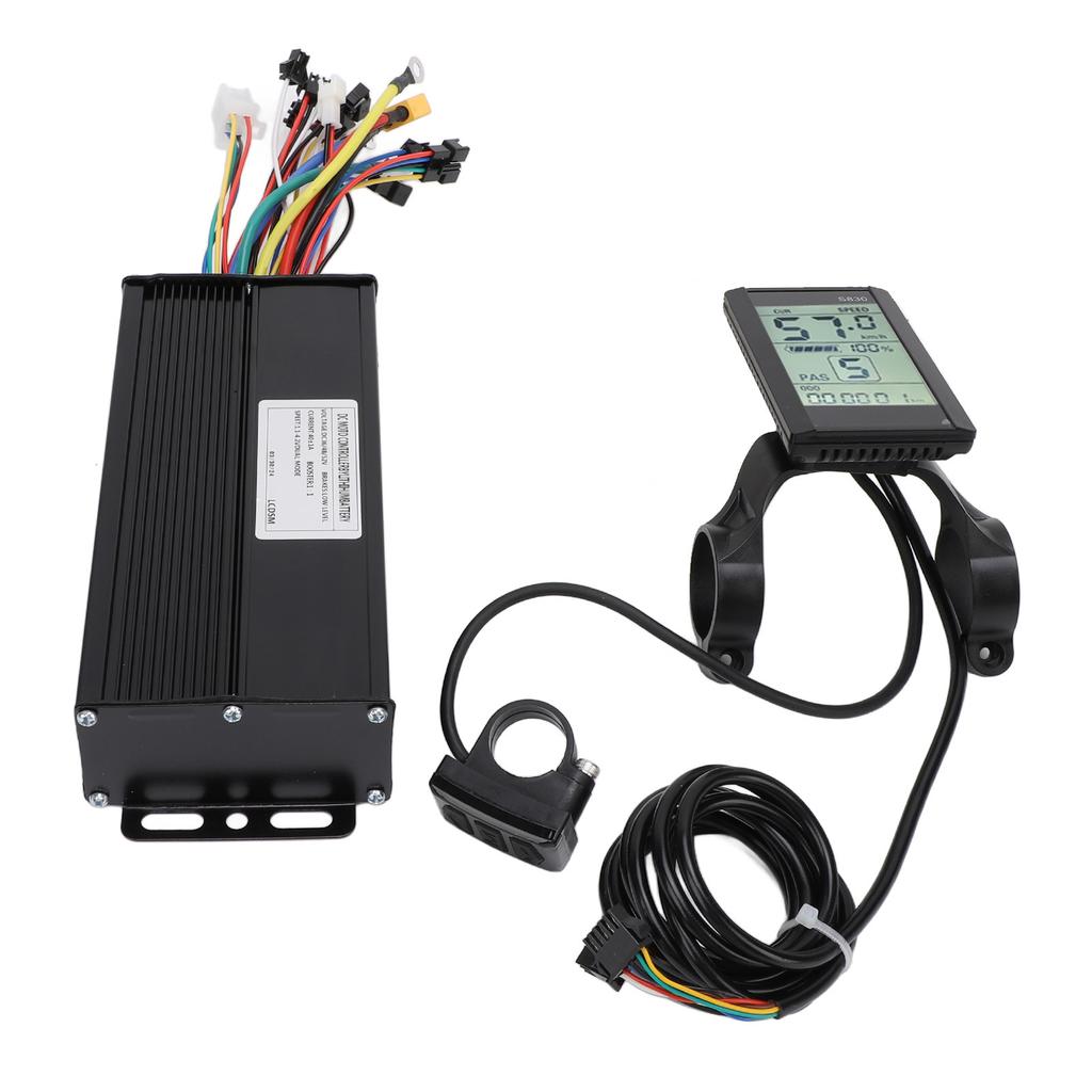 40A 3 Mode Sinewave Controller S830 Display Screen Electric Cycle Controller Kit for 36V 48V 52V 1500W 2000W Brushless Motor