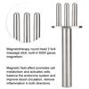 Round Head 3 Fork Massage Stick Acid Drainage Magnetotherapy Acupoint Massage Stick 