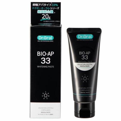 

Dr.Oral Отбеливающая паста 33, 60 г, Серия Апатита яичной скорлупы Наивысшая концентрация, 33% (20g), мятный