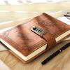 Square PU Leather Notebook PU Premium Quality Notepad Stylish Lockable Journal  Office