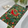 Christmas Nordic Design Carpet Home Decor Printing Room Protective Pad Bathroom Mat