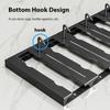 Stainless Steel Inverted Hanging Wine Glass Storage Rack