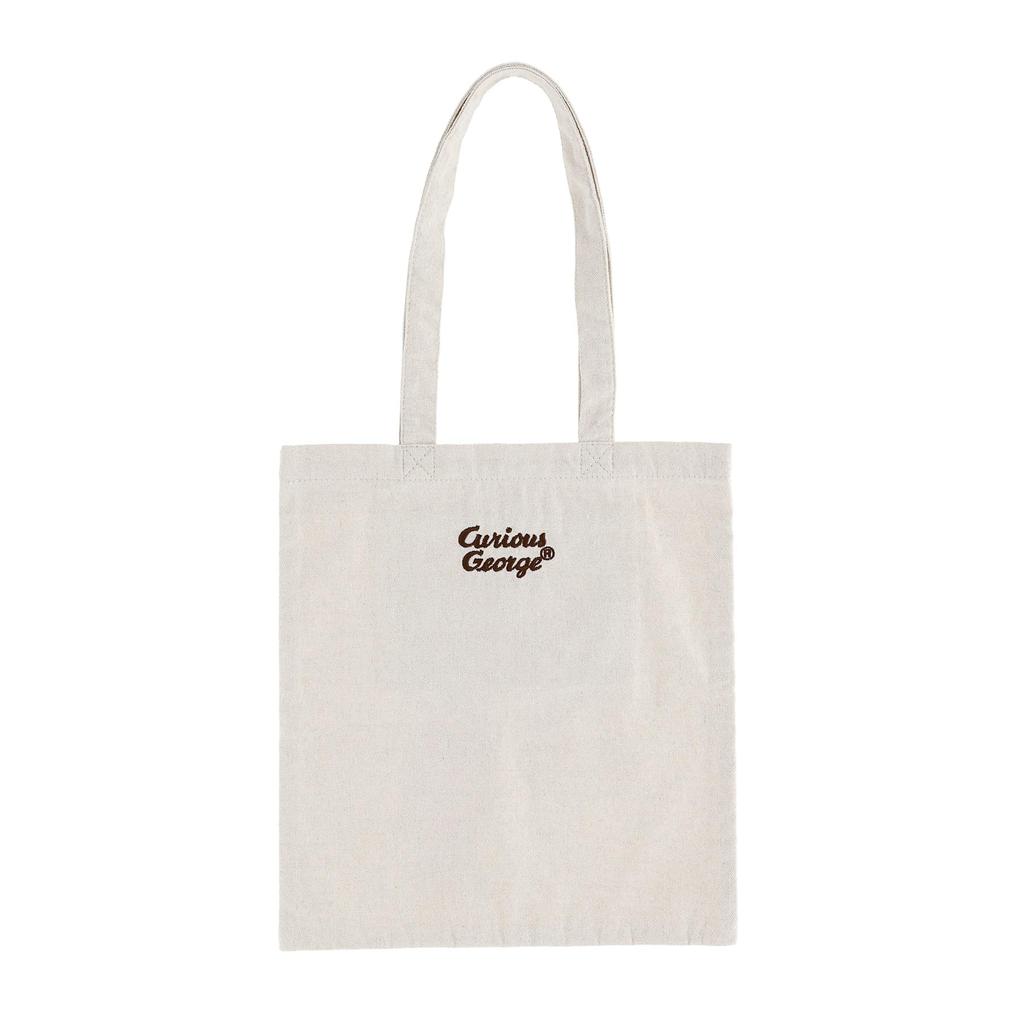 Marushin Curious George Tote Bag, M.TOTE, Organic Cotton, 4765041000