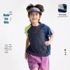 Gulu Diary Kids' Color-block Unisex Short Sleeve T-shirt