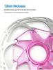 RIRO Ultra-light Center Lock Disc Brake Rotor for Mountain and Road Bikes, 140/160MM, Heat Dissipation.