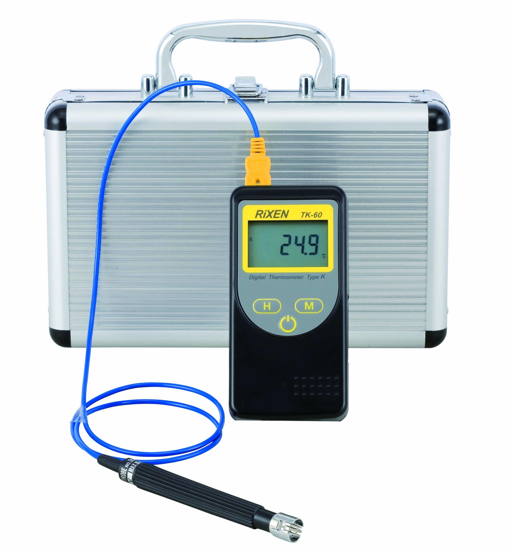 

High performance digital thermometer set with FUSO surface sensor FS-300S