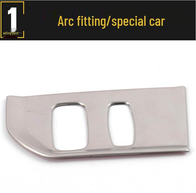 Volvo XC60 Tändningslås Dekorativ Ram - Rostfritt Stål Glittrande Klistermärke