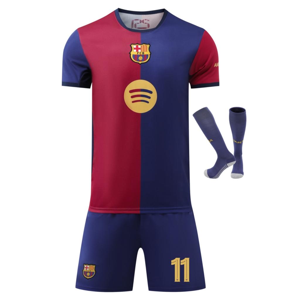 Barcelona Raphinha Dětský Fotbalový Dres Sportovní Vybavení YSHT Modrý