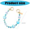 Beaded Phone Bracelet Strap,Phone Beaded Wrist Strap Phone Bracelet Lanyard for Women Phone Keychains Charm