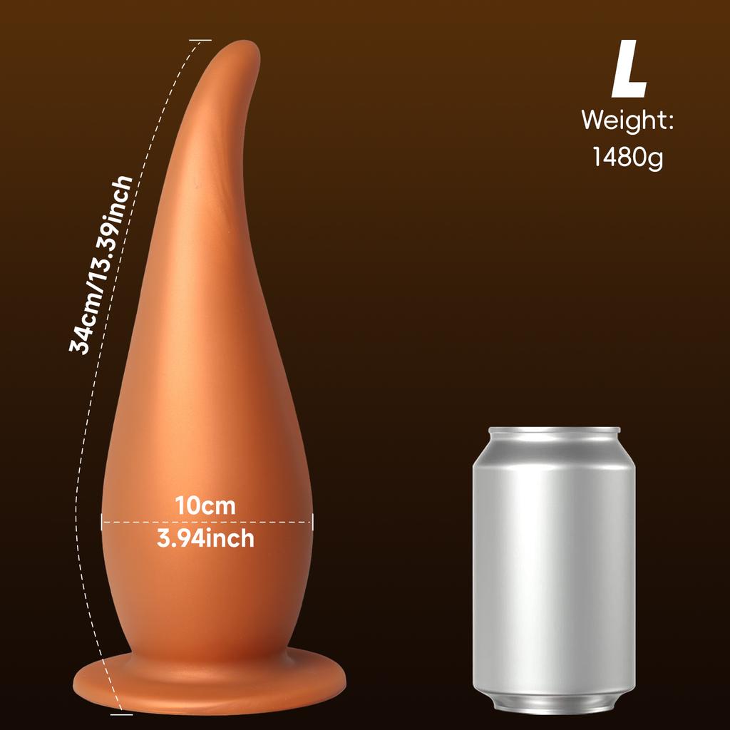 Golden Huge Deep Dildo Anal Plug Big Buttplug Dilatador Anal Penis Adult Sex Toys For Men Dick Monster Dildos For Women Sex shop