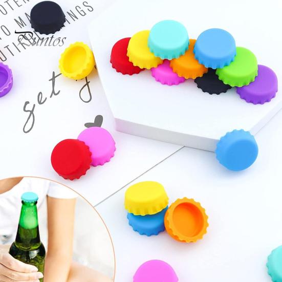 6/18/21 pezzi coperchio per bottiglia di vino in silicone a prova di perdite buona tenuta coperchio per sigillo di birra riutilizzabile per uso alimentare facile da pulire riutilizzabile lavabile in lavastoviglie