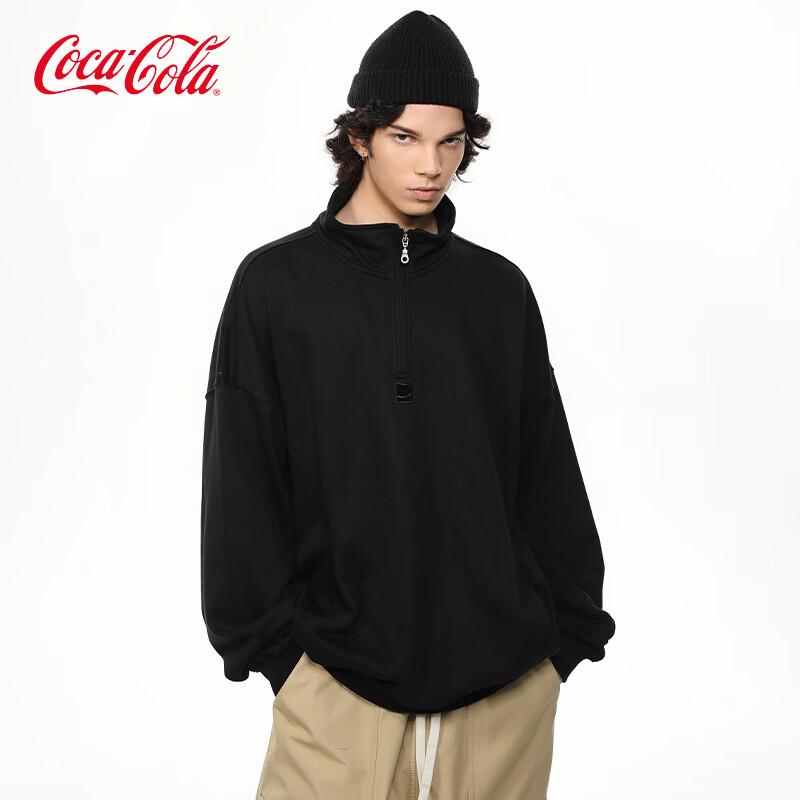 

Coca-Cola Unisex Half-Zip High-Neck Sweatshirt XL