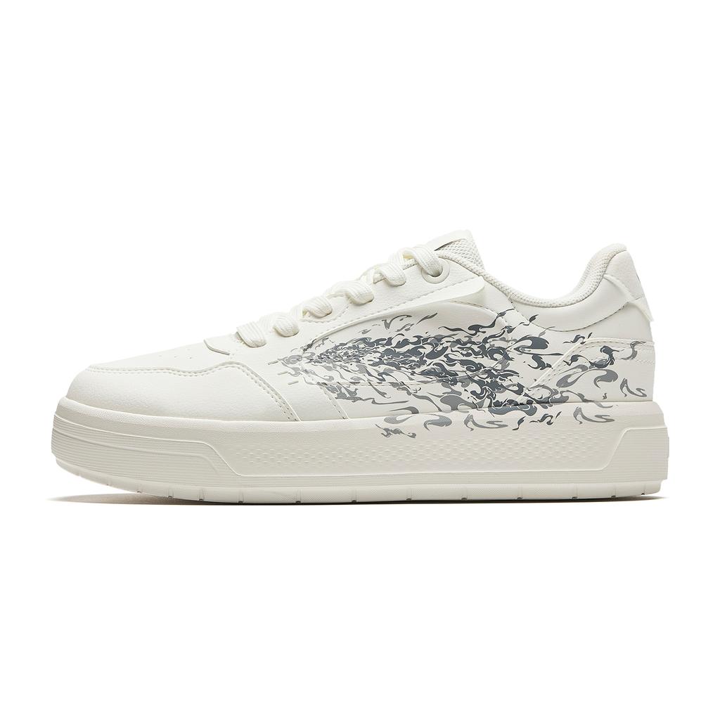 Anta Skateboard Shoes Women's Ivory White 922618097-4
