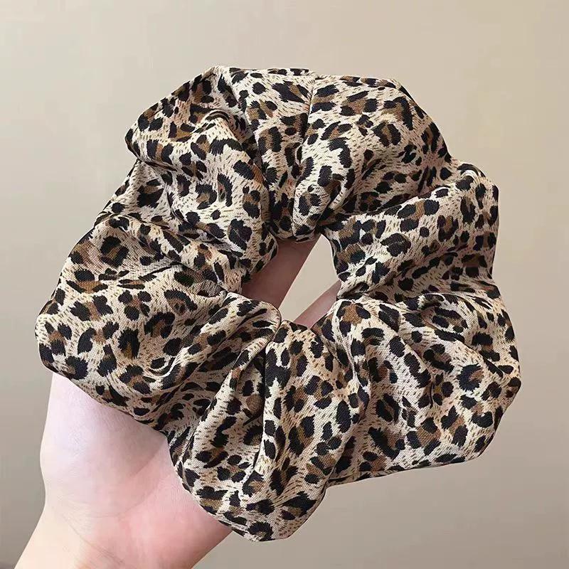 Charm High-Elasticity Rubber Band Ponytail Hair Tie 1PC Big Elastic Tulip Flower Hairband Hair Accessory for Women
