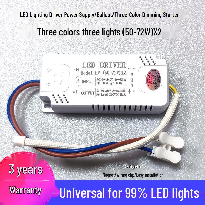 Universal LED Driver for Three-Color Ceiling Panel Light
