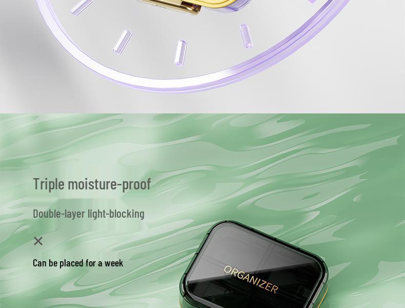 Portable Weekly Pill Organizer - Compact 7-Day Medicine Dispenser