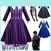 Wednesday Addams The Addams Family Cosplay School Uniform Dress For Halloween