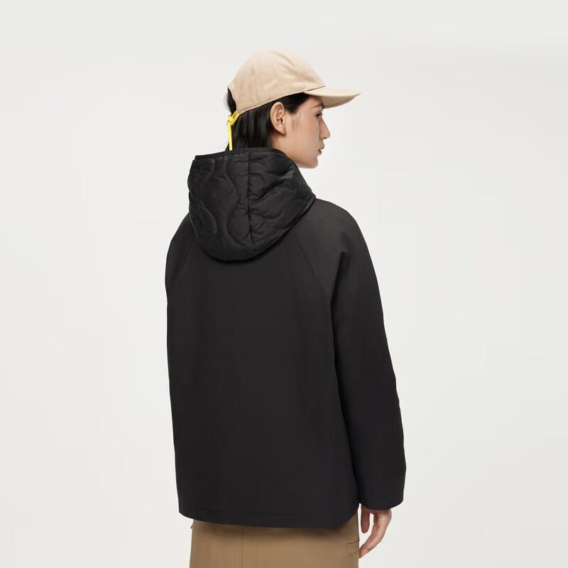 Aileiyi Women's Workwear Style Lightweight Two-Piece Down Jacket