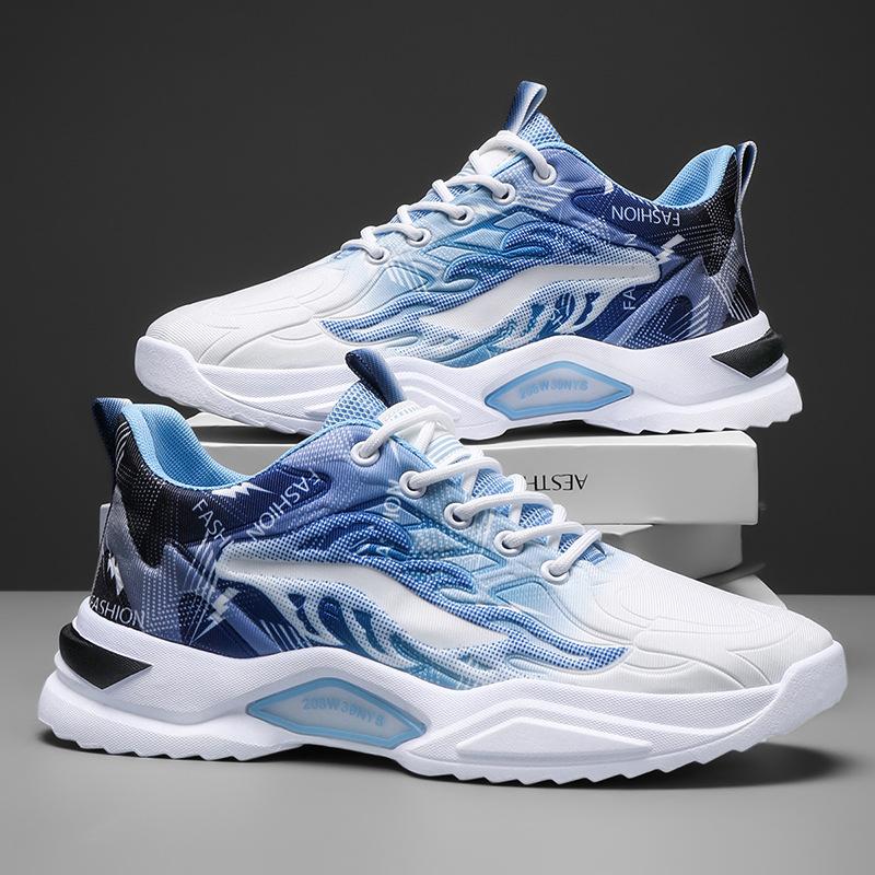 Men's Shoes Autumn Breathable Teen Student Autumn Sports Shoes Men's Running Casual Shoes